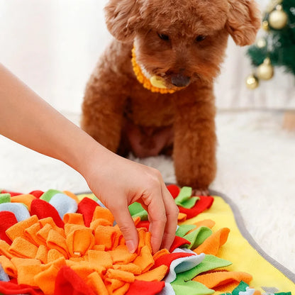 Snuffle Mat for Dogs -Interactive Dog Toys to Keep Them Busy Puppy Puzzle Slow Feeder Treat Dog Lick Mat Enhancement