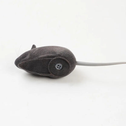 Sound Rubber Simulation Mouse for Kitten Accessories Gifts Enamel Mouse Bite Pet Cat Toys Interactive Resistance Pet Toys