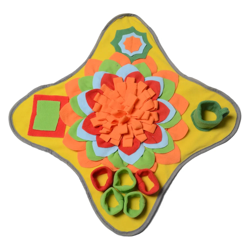 Snuffle Mat for Dogs -Interactive Dog Toys to Keep Them Busy Puppy Puzzle Slow Feeder Treat Dog Lick Mat Enhancement