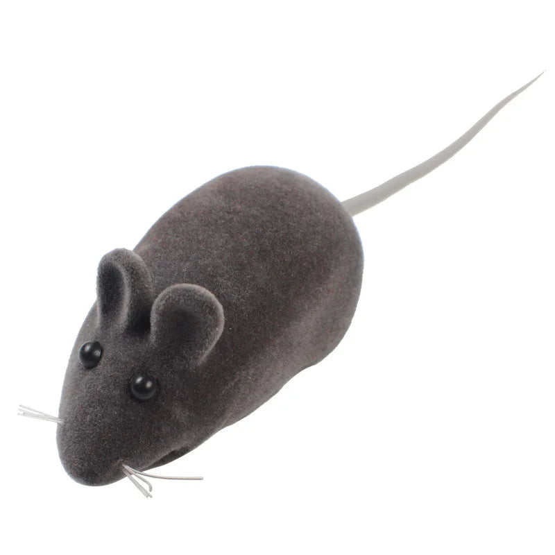 Sound Rubber Simulation Mouse for Kitten Accessories Gifts Enamel Mouse Bite Pet Cat Toys Interactive Resistance Pet Toys