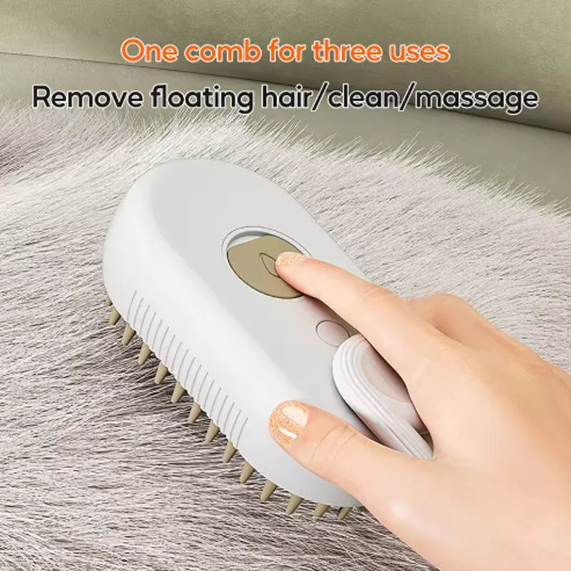 Cat Comb Pet Haired Comb Dog Haired Dog Bathing Massage Brush Cat Haired Brush Puppy Cleaning Pet Supplies